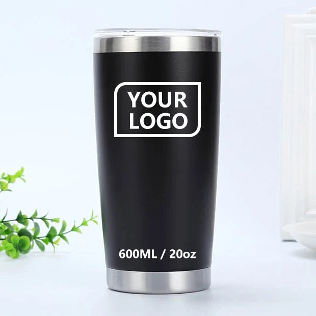 20 oz Premium Stainless Steel Tumbler - Customizable with Laser Engraving