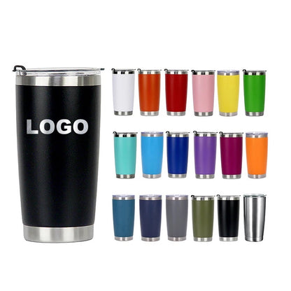 20 oz Premium Stainless Steel Tumbler - Customizable with Laser Engraving