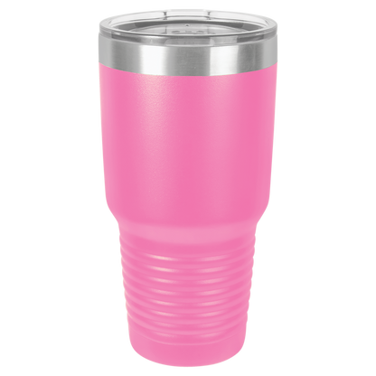 30 oz Premium Stainless Steel Tumbler - Customizable with Laser Engraving