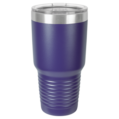 30 oz Premium Stainless Steel Tumbler - Customizable with Laser Engraving