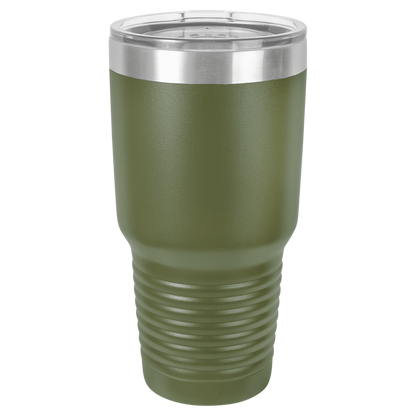 30 oz Premium Stainless Steel Tumbler - Customizable with Laser Engraving