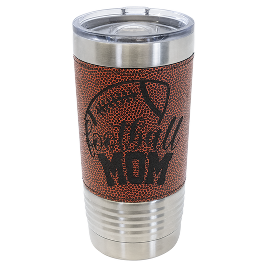 20 oz. Football Tumbler with Slider Lid