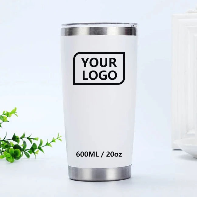 20 oz Premium Stainless Steel Tumbler - Customizable with Laser Engraving