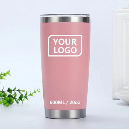 20 oz Premium Stainless Steel Tumbler - Customizable with Laser Engraving